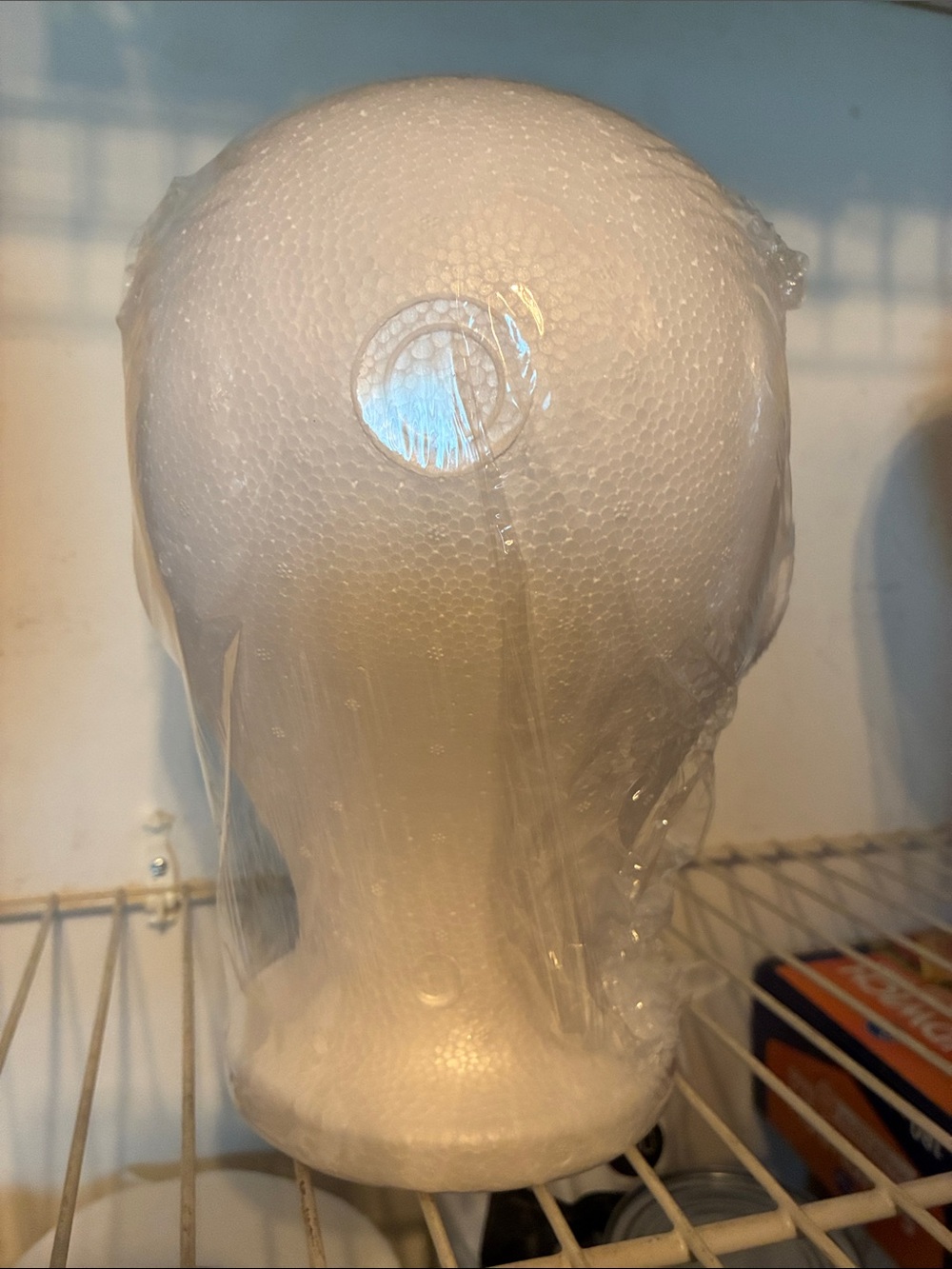 🆕White Foam Styrofoam Child Mannequin Head - Picture 3 of 3